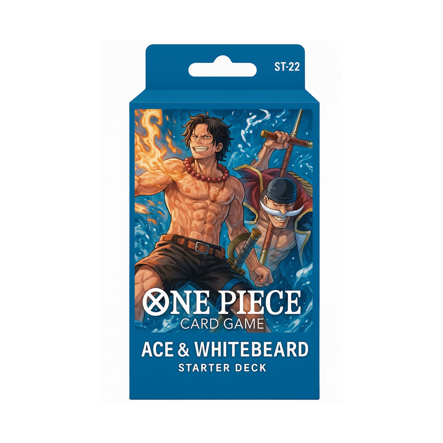 One Piece Card Game - Ace & Whitebeard Starter Deck - ST22 (Englisch)