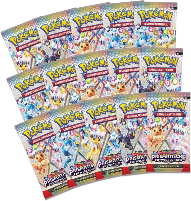 Pokemon Sammelkartenspiel Prismatische Entwicklungen Super Premium Kollektion - deutsch