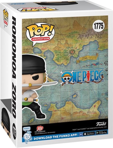 Funko POP! Animation Roronoa Zoro 1775 Chase Variante möglich! One Piece