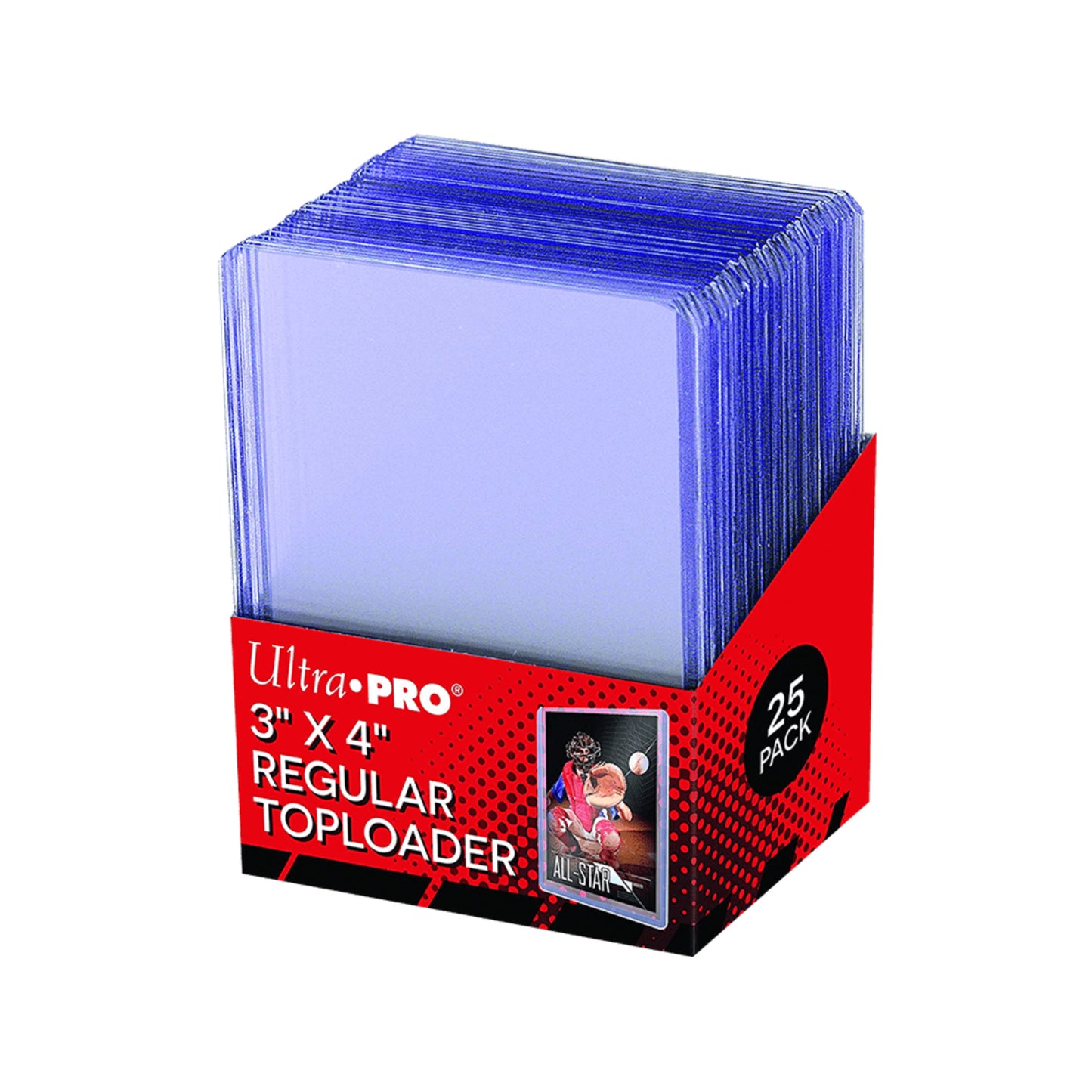 Ultra Pro Regular Toploader - 25x Feste Kartenhüllen für Trading Cards