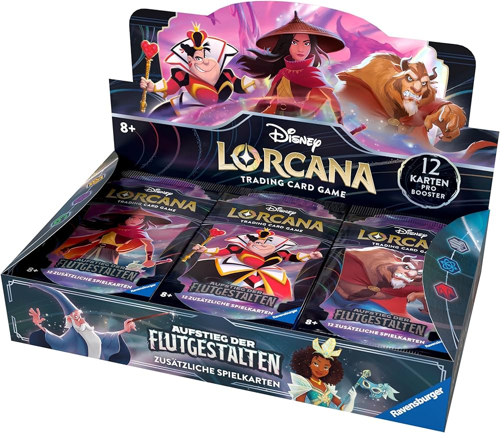 Disney Lorcana - Aufstieg der Flutgestalten - Booster Display 24stk deutsch