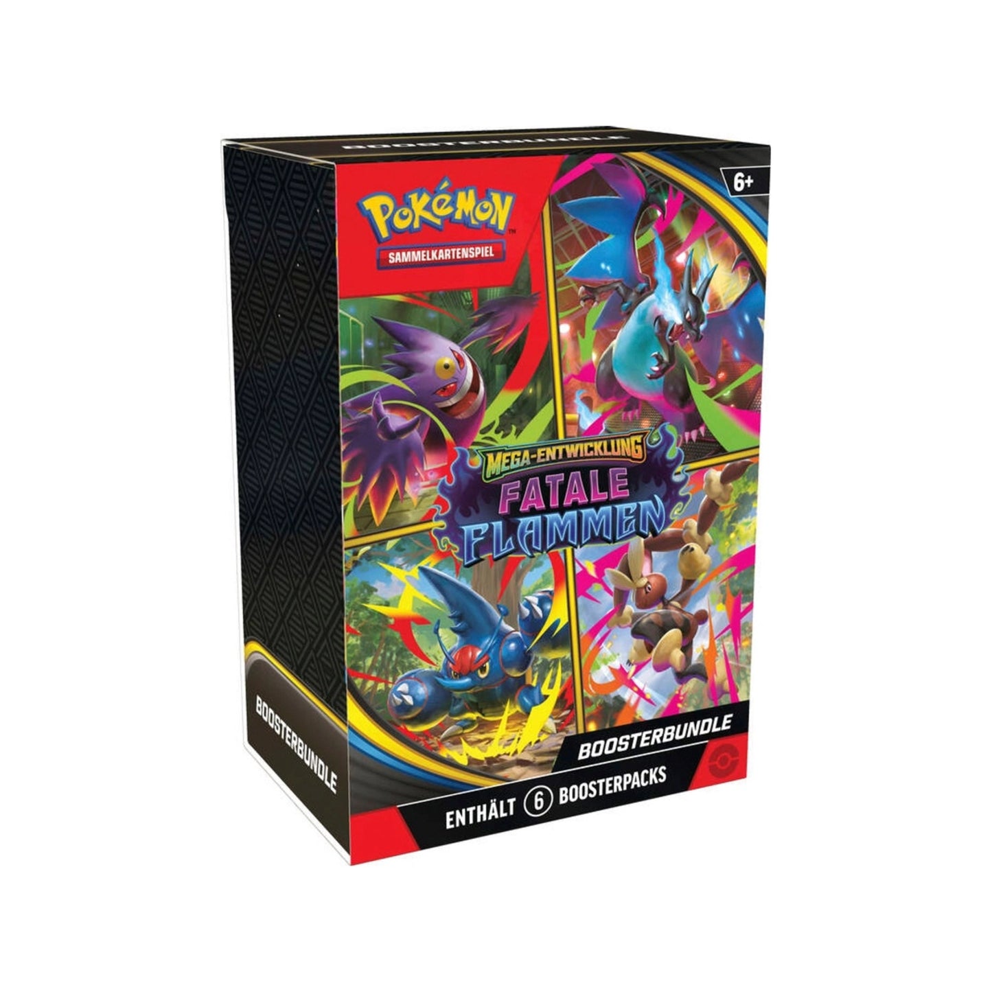 Pokemon Sammelkartenspiel - Fatale Flammen (Reihe Mega Entwicklung) Booster Bundle - deutsch
