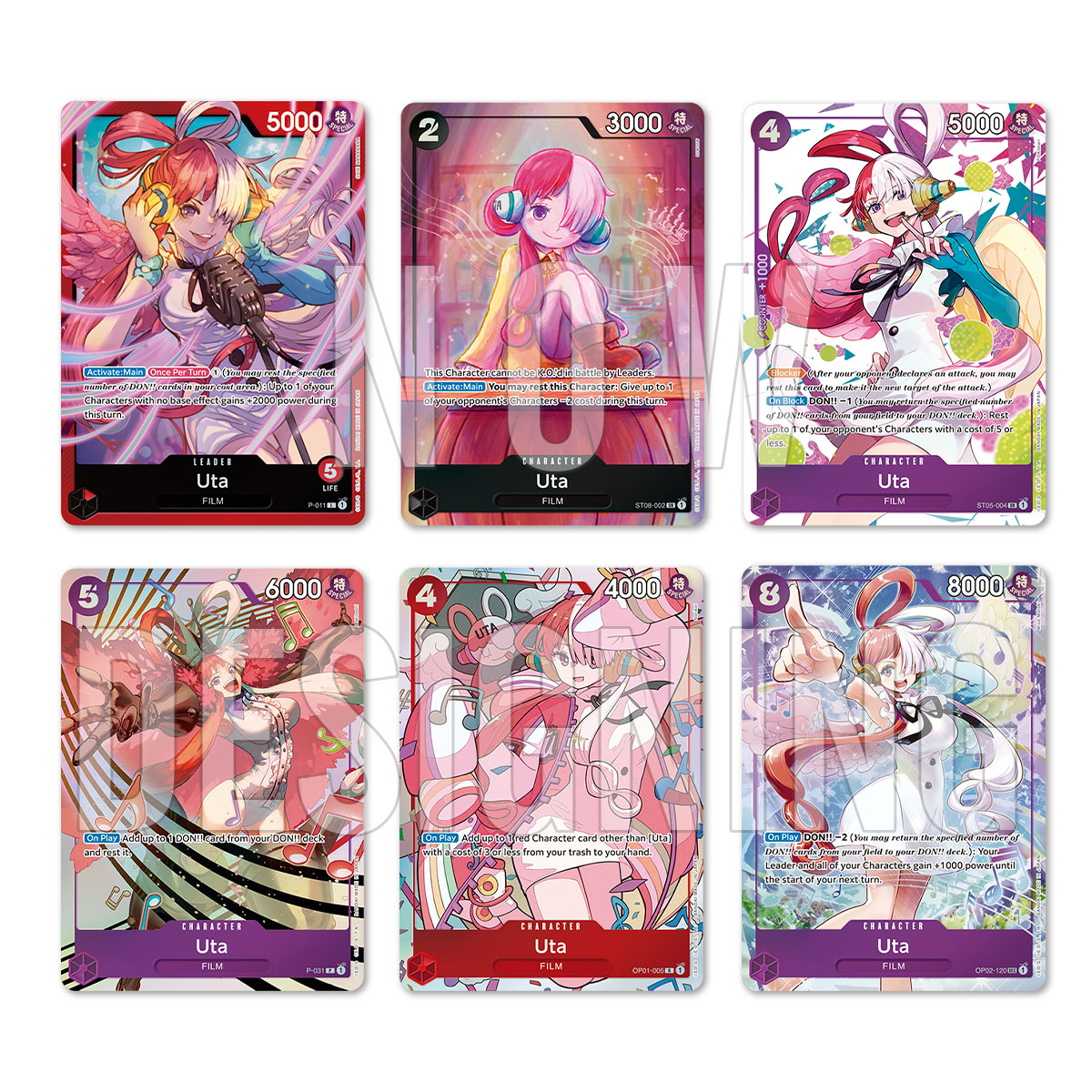 One Piece Card Game - Premium Card Collection Uta (Englisch)