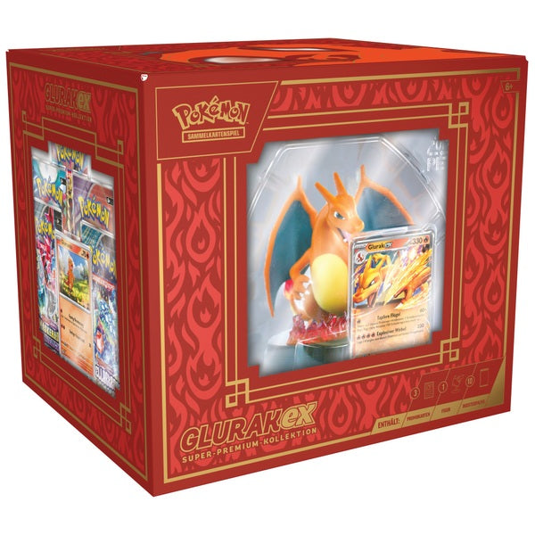 Pokemon Glurak ex Super Premium Kollektion - deutsch
