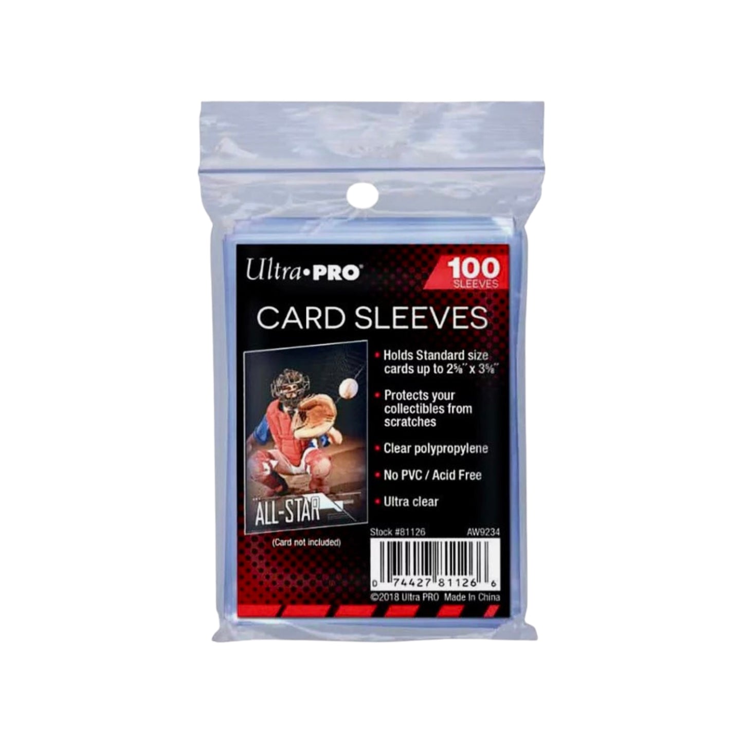 Ultra Pro Karten Penny Sleeves - 100x Kartenhüllen für Trading Cards