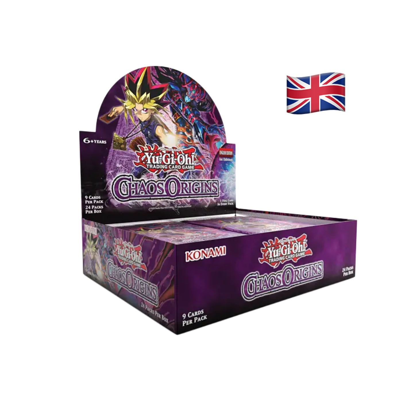 Yu-Gi-Oh TCG Chaos Origins Display Englisch Booster Box
