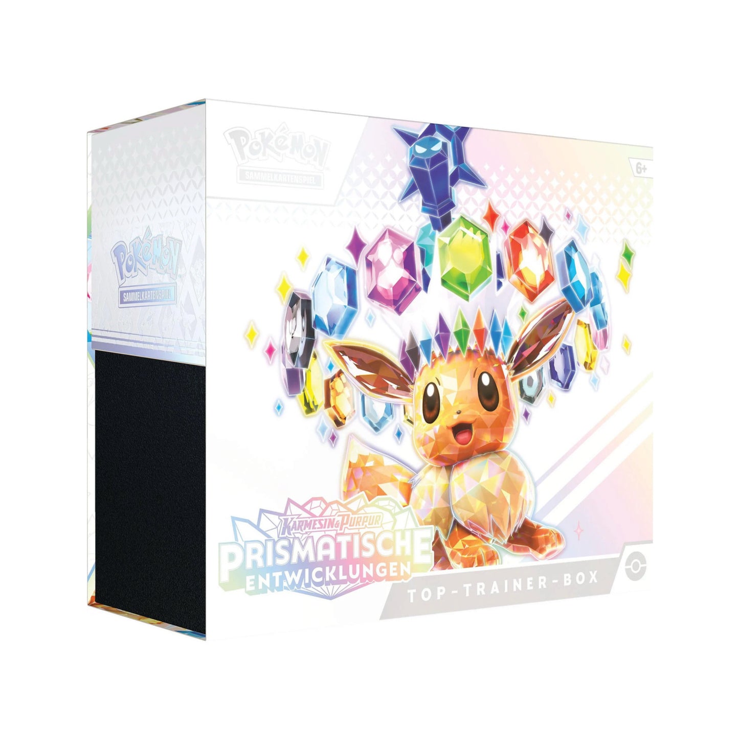 Pokemon Sammelkartenspiel Prismatische Entwicklungen Top Trainer Box - deutsch