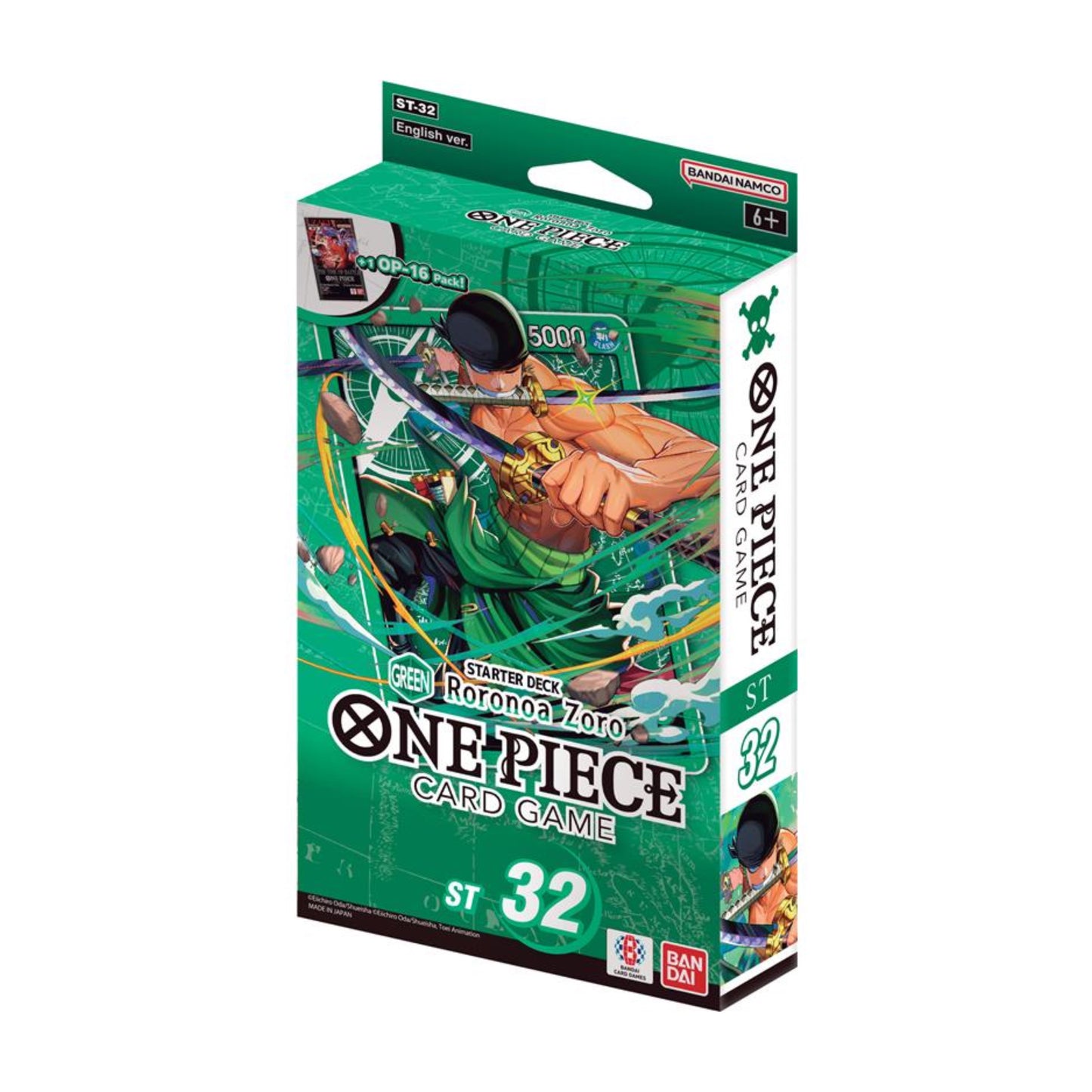 One Piece Card Game Zoro Starter Deck ST32 Englisch