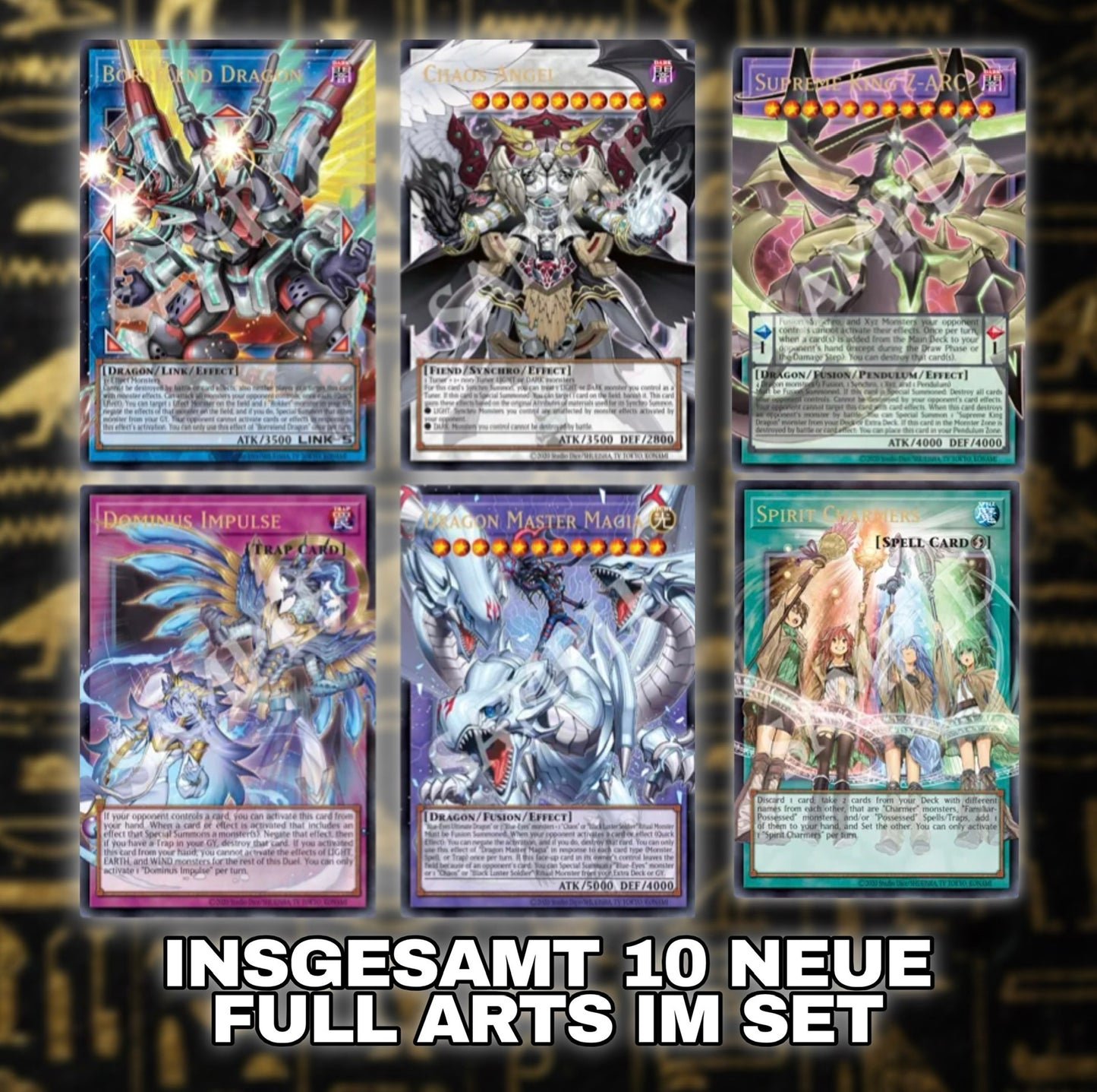 Yugioh glorious gallery alle full arts