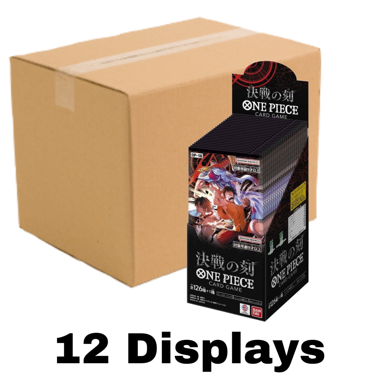 One piece card game the time of battle sealed case japanisch