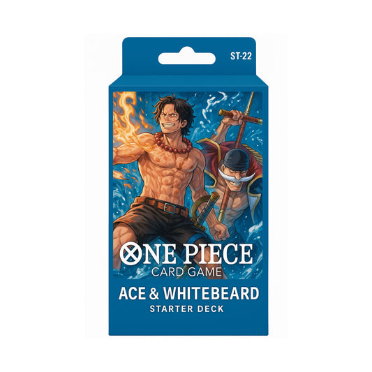 [Vorbestellung] One Piece Card Game - Ace & Whitebeard Starter Deck - ST22 (Englisch)