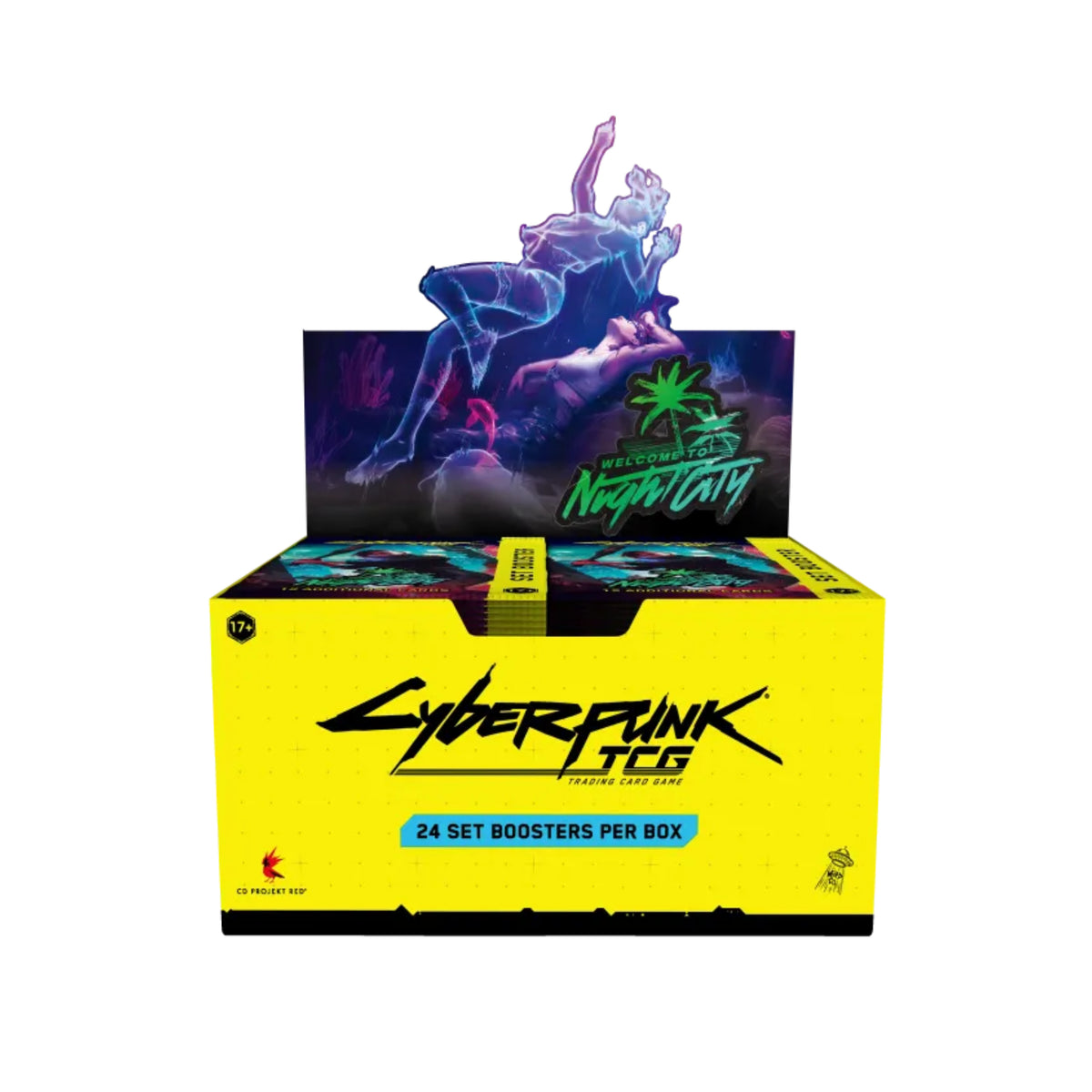 Jetzt das neue Cyberpunk TCG vorbestellen mit 24 Booster im Display / Booster Box