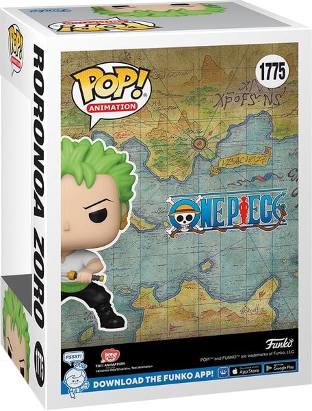 Funko POP! Animation Roronoa Zoro 1775 Chase Variante möglich! One Piece