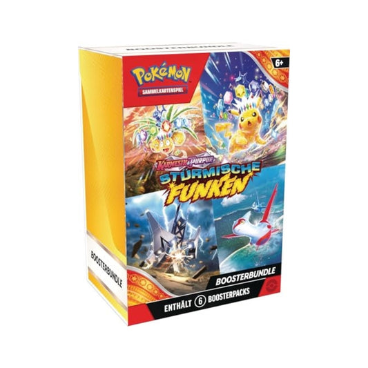 Pokemon Sammelkartenspiel Stürmische Funken Booster Bundle - deutsch