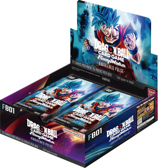 Dragonball Super Card Game - Fusion World - Awakened Pulse Display (FB01 Englisch)