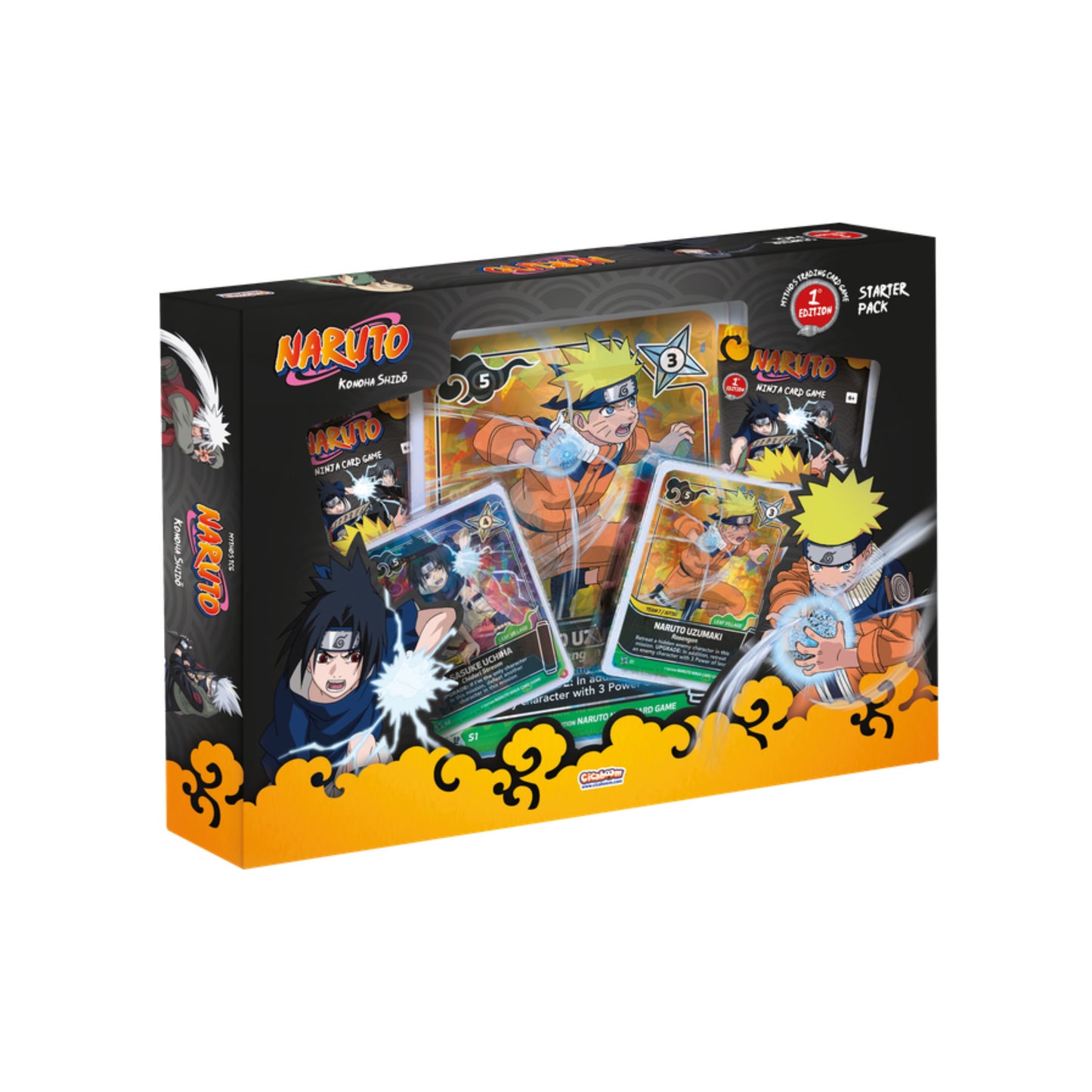 [Vorbestellung] Naruto Mythos TCG Konoha Shido Starter Pack Box Englisch (1st Edition)