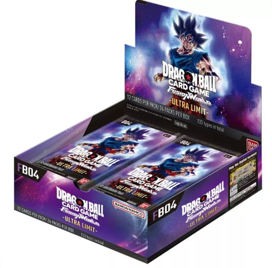 Dragonball Super Card Game - Fusion World - Ultra Limit - Booster Display Englisch FB04