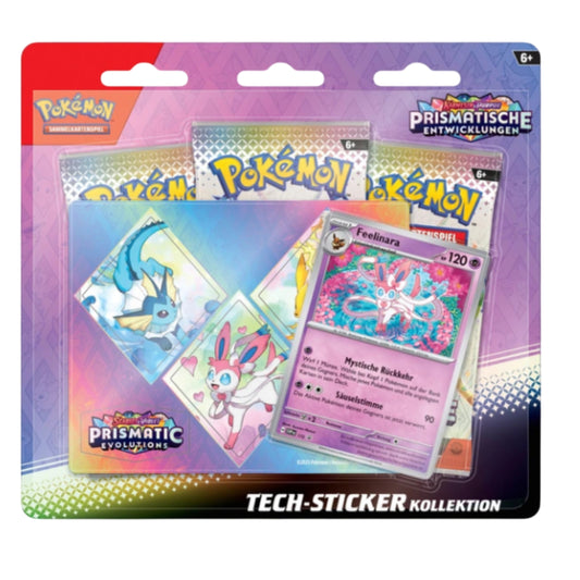 Pokemon Sammelkartenspiel Prismatische Entwicklungen Tech Sticker Kollektion Feelinara - deutsch