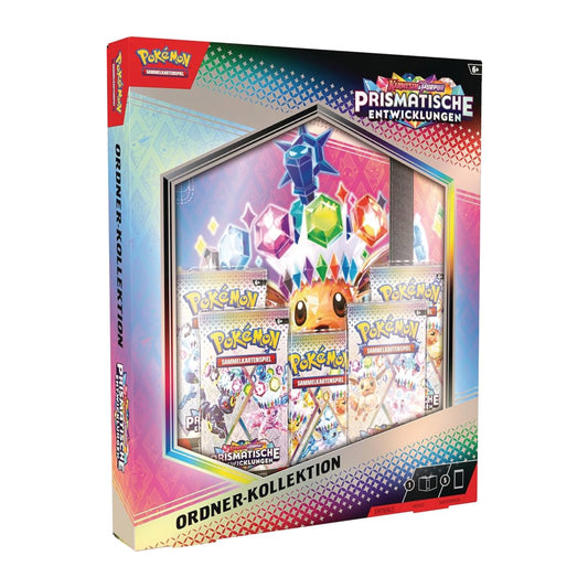 Pokemon Sammelkartenspiel Prismatische Entwicklungen Ordner Kollektion - deutsch