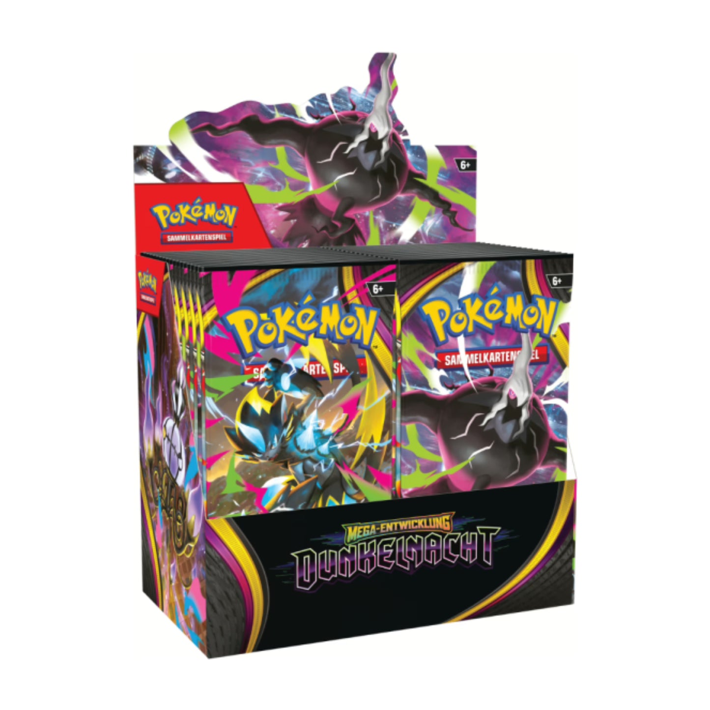 Pokemon Sammelkartenspiel Dunkelnacht 36 Booster Display Deutsch Pitch Black