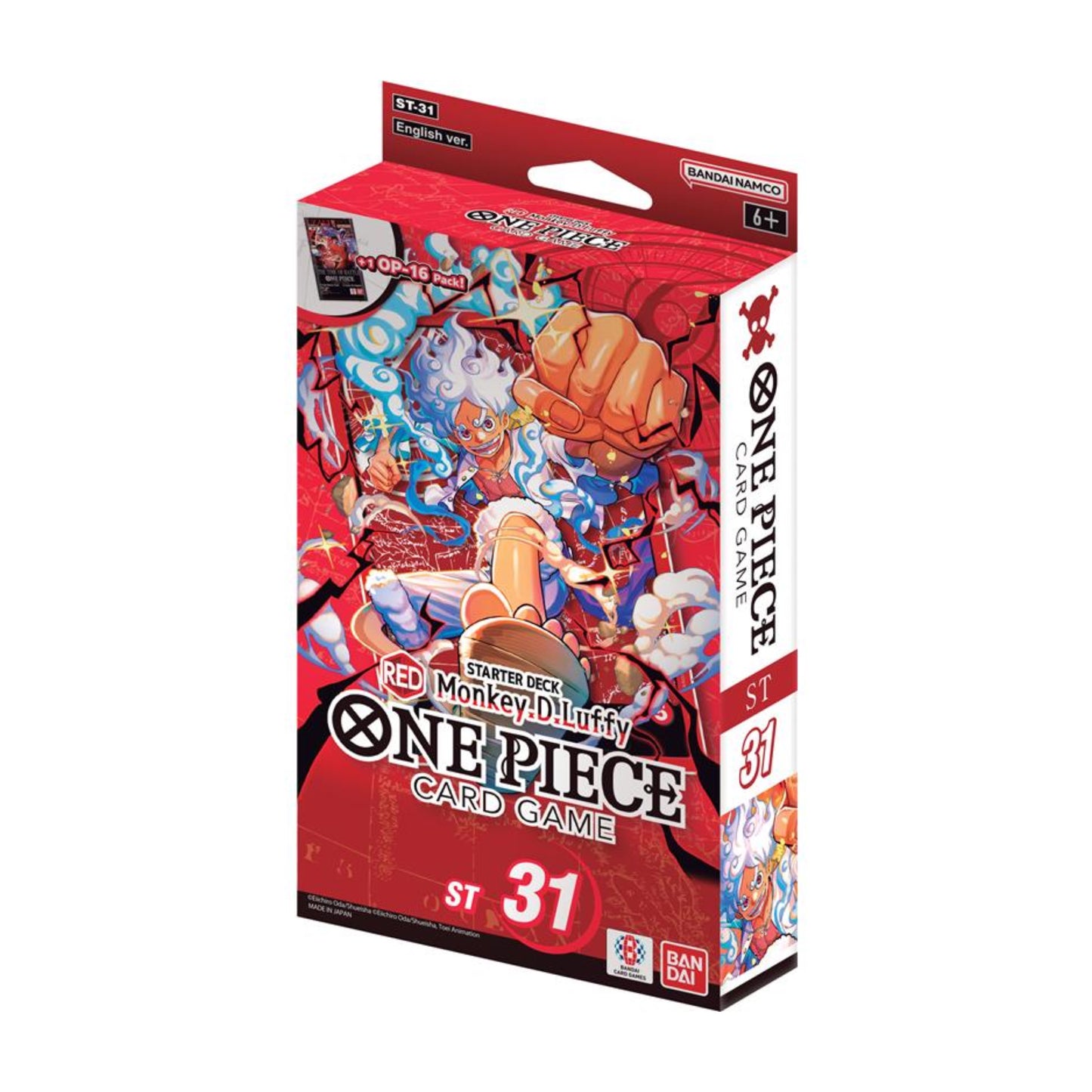 One Piece Card Game Monkey D Luffy Starter Deck ST31 Englisch