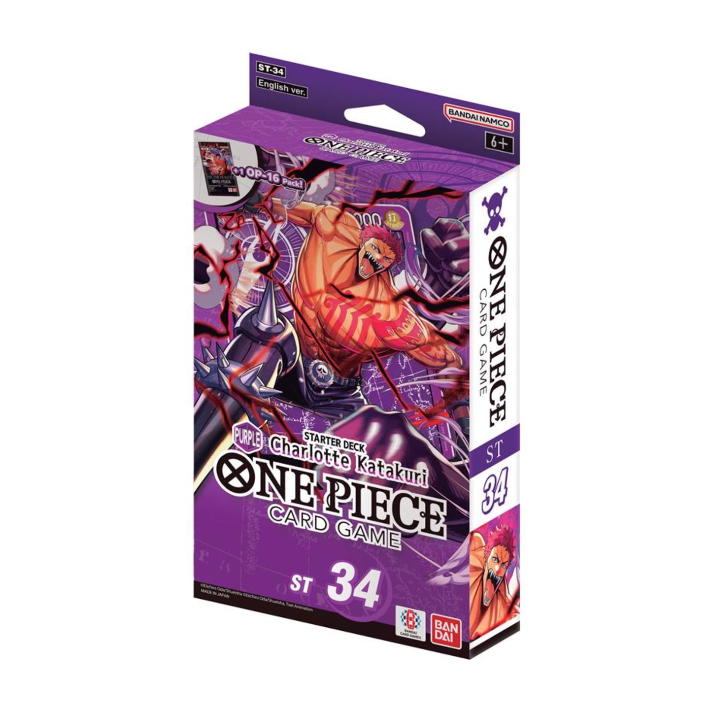 One Piece Card Game Katakuri Starter Deck ST34 Englisch
