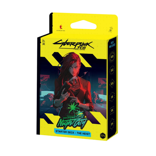 [Vorbestellung] Cyberpunk TCG - Welcome to Night City Starter Deck The Heist Englisch