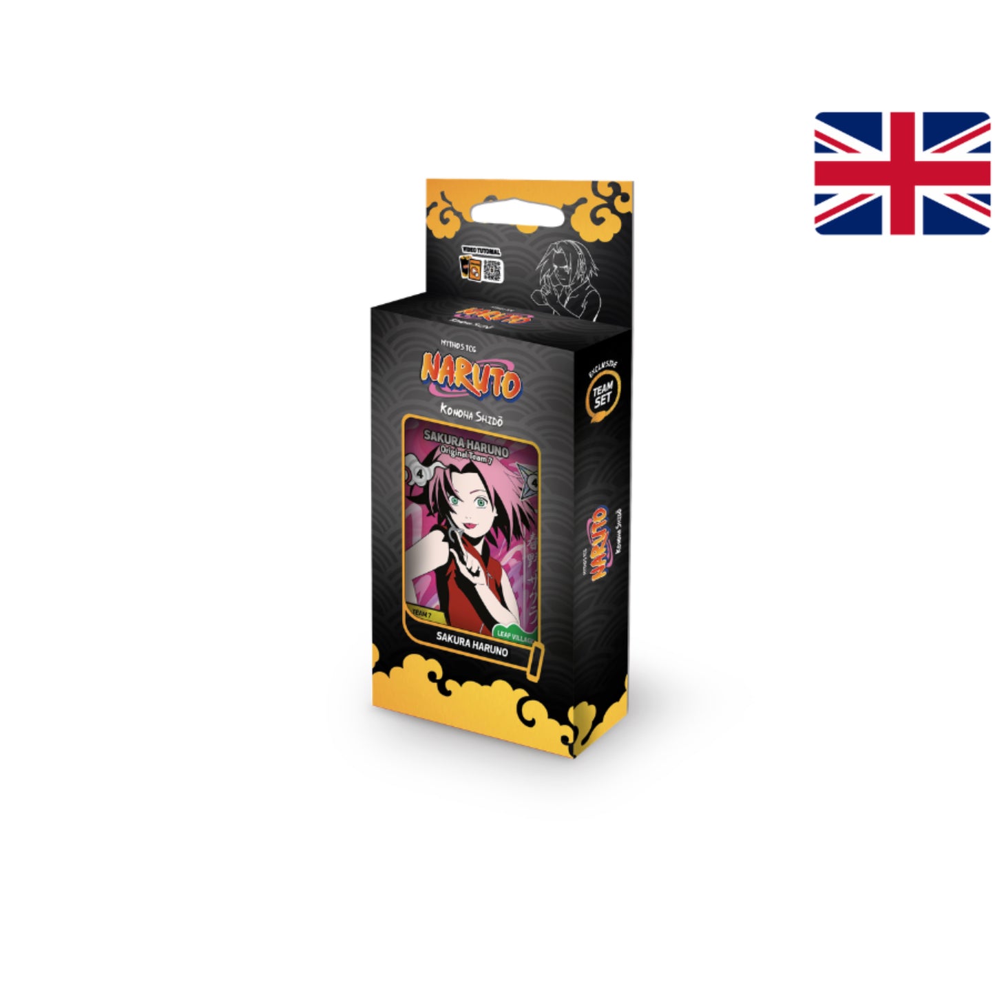 Naruto TCG Team Set Sakura Haruno Starter Deck 3 Booster Konoha Shido