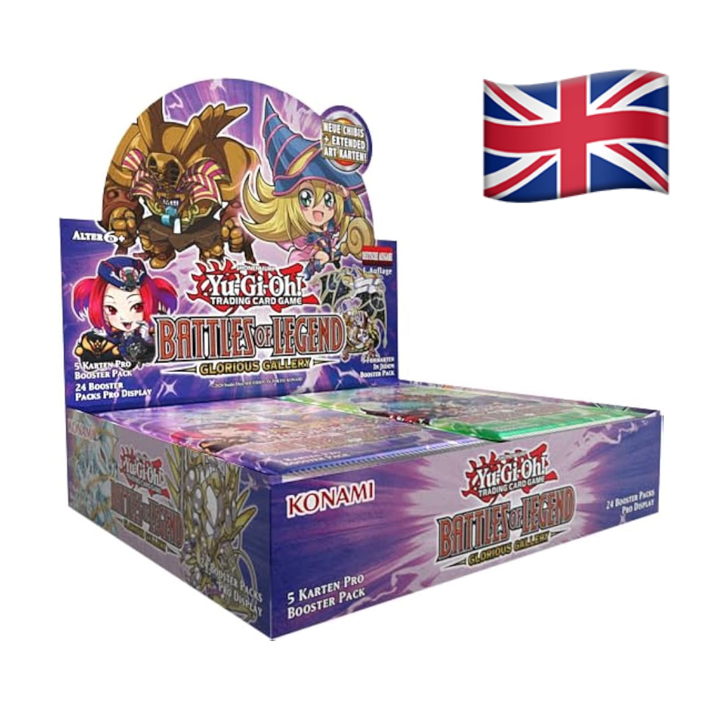Alle Full Arts im neuen Set Glorious Gallery von YuGiOh Battles of Legend 