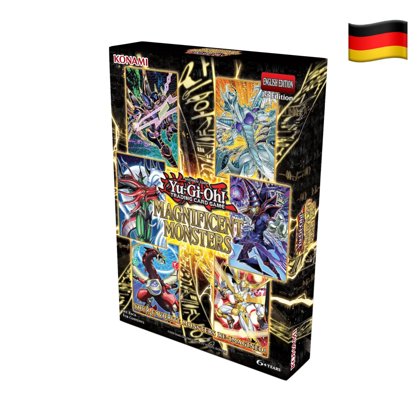 Yu-Gi-Oh Magnificent Monsters Englisch Booster Box Neu & OVP Rechnung